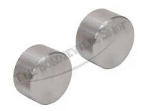 S PAIR COMMANDO STAINLESS BRAKE PISTONS