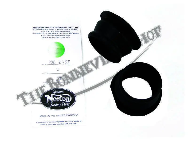 Andover Norton Air Filter Carb Rubbers Pair 06-2537