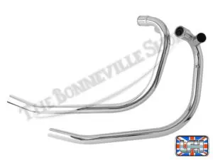 06 3397 06 3398 02 NORTON COMMANDO 850 MK11A EXHAUST PIPE SET BALANCED 2