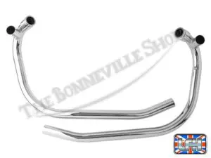 06 3397 06 3398 03 NORTON COMMANDO 850 MK11A EXHAUST PIPE SET BALANCED 1