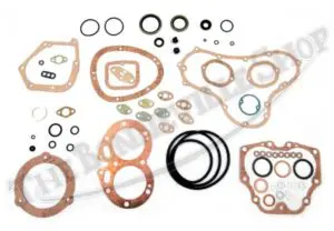 06 3608 cu a02 genuine norton commando 750 complete gasket set w seals 1968 73 1