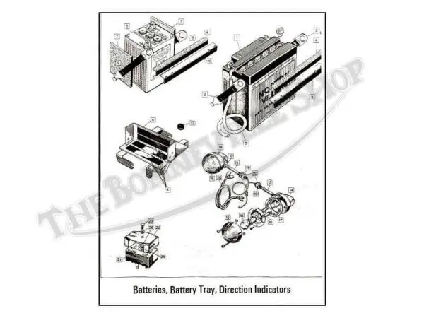 06 5034 a02 1974 750 850 norton commando parts book