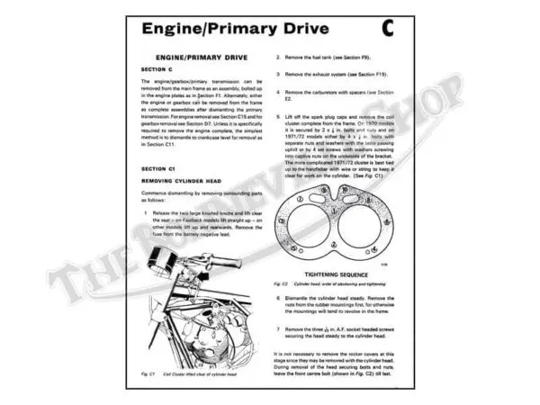 06 5146 02 Norton Commando 750 850 Workshop Manual 1970 1