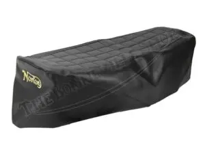 06 5613 C 60 0697 TBS 4340 R 02 Norton 750 850 Interstate Commando Seat Cover MK2 MK3 with Trim and Sprags