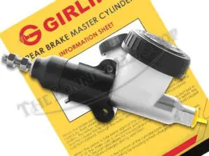 06 5776 02 Norton Commando MK3 Genuine Girling Master Cylinder Rear Stainless Steel Body Pushrod