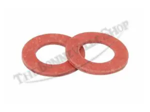 06 7514 01 NORTON FORK DAMPER TUBE WASHERS PAIR