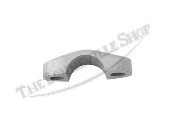 NORTON COMMANDO HANDLEBAR MOUNTING BRIDGE CLIP SILVER