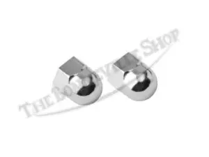 21 0544 02 Triumph 500 650 750 Primary Gearbox Chrome Dome Nut Pair UNF 1969 On