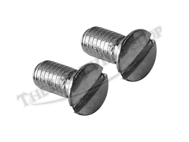 BSA A A LIGHTNING THUNDERBOLT CHROME POINTS COVER SCREWS