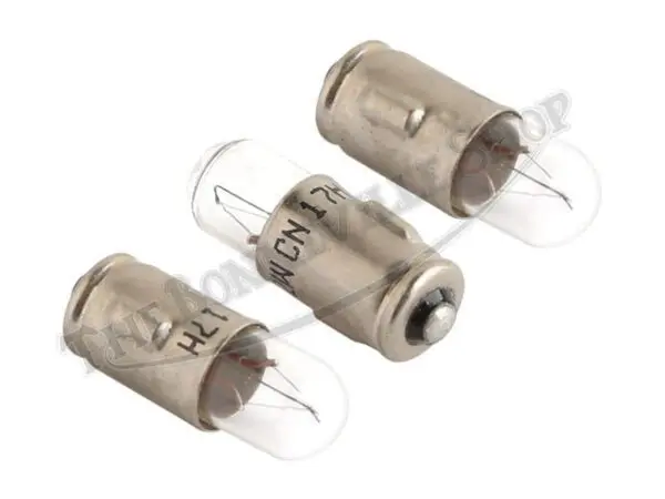 281 02 TRIUMPH NORTON BSA 281 BA7S 12V 2W WARNING LIGHT BULBS 1