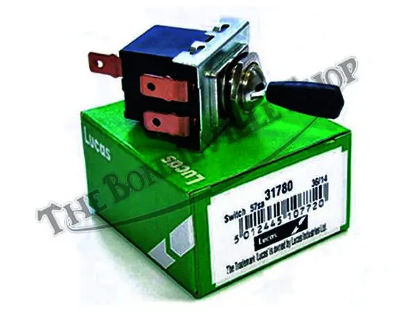 Lucas 2 Position 57SA Toggle Switch 31780 Genuine Lucas 2 Position Switch 57SA Toggle Switch PN# 31780