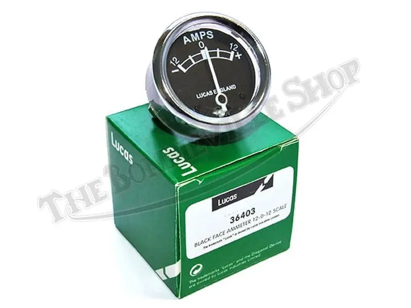 G GENUINE LUCAS AMMETER