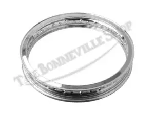 A TRIUMPH EXCEL VALANCED ALLOY SPOOL HUB REAR WHEEL RIM WM X