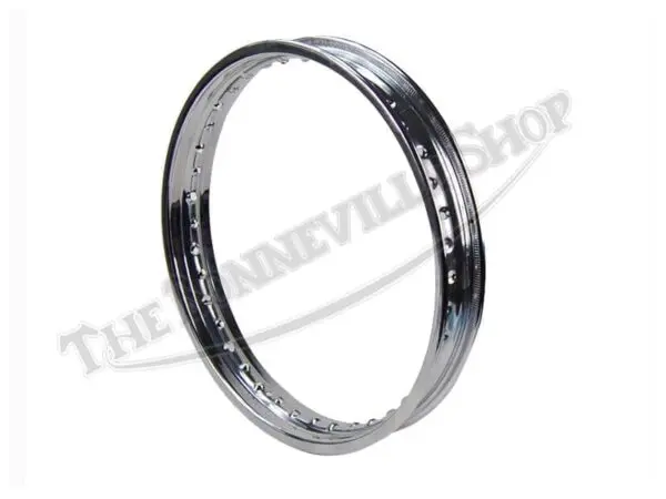 C TRIUMPH BSA TWINS Chrome Conical Hub Front Wheel Rim WM2 X 19 inch 37-3818