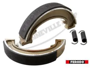 F F Triumph Pre Unit and Unit and Ferodo Rear Brake Shoe Pair