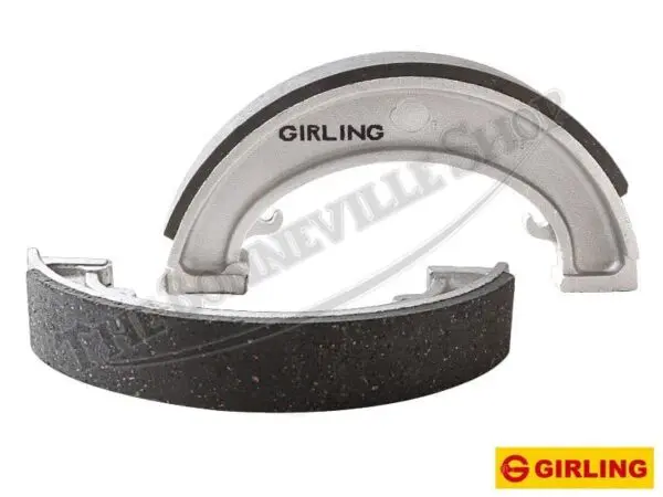 37 1406G 02 Triumph BSA Genuine Girling Front and Rear Brake Shoes