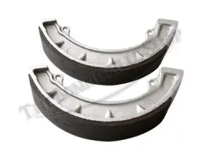 TRIUMPH BSA ON TWINS TWIN LEADING SHOE FRONT BRAKE SHOES