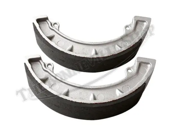 TRIUMPH BSA ON TWINS TWIN LEADING SHOE FRONT BRAKE SHOES