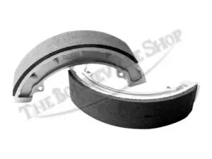 TRIUMPH BSA ON TWINS TWIN LEADING SHOE FRONT BRAKE SHOES