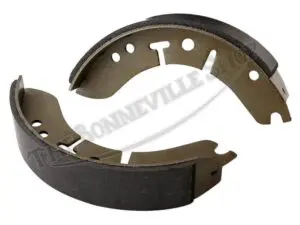 37 3713 02 TRIUMPH BSA 1971 73 OIL IN FRAME CONICAL HUB FRONT BRAKE SHOES UK MADE 2