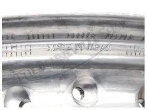 A TRIUMPH BSA TWINS REAR CONICAL HUB SHOULDERED VALANCED ALLOY REAR WHEEL RIM EXCEL