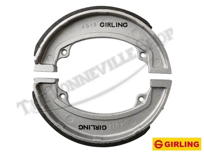 37 3925 G 37 3926 01 Triumph BSA Oil In Frame Girling Conical Hub Rear Brake Shoe Pair 37-3925 37-3926