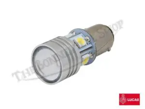 LED G Triumph Norton BSA Genuine Lucas LED Stop Tail Bulb v Dual Polarity