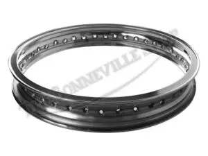 A BSA A A JONES BRAND ALLOY REAR WHEEL RIM