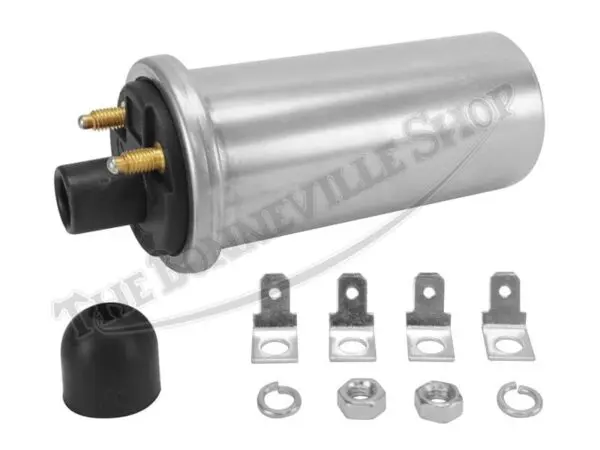 A SINGLE TRISPARK VOLT mm IGNITION COIL TRIUMPH NORTON BSA LUCAS TYPE PN A