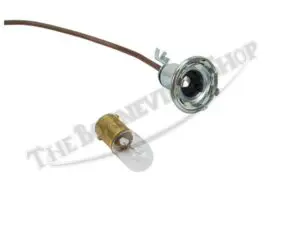 LUCAS INSTRUMENT SIDELIGHT BULBHOLDER AND BULB SINGLE
