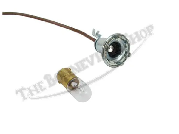 LUCAS INSTRUMENT SIDELIGHT BULBHOLDER AND BULB SINGLE