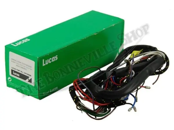 Triumph Lucas Cloth Wiring Harness 54930000