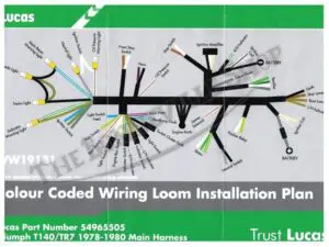 LUCAS WIRING HARNESS