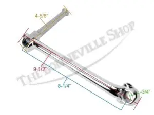 UK TRIUMPH KICKSTARTER LEVER