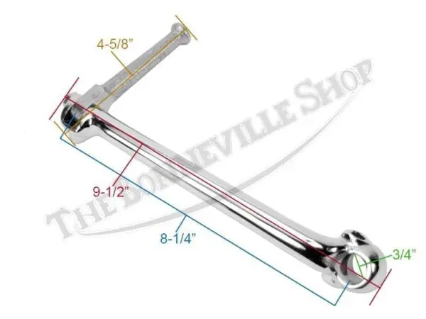 UK TRIUMPH KICKSTARTER LEVER