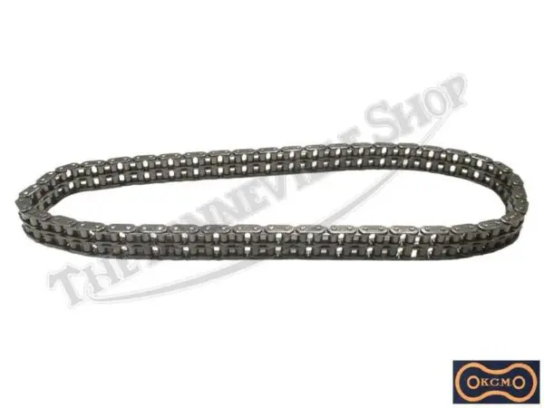 1963-72 Triumph 84 Link Duplex Primary Chain for 650 Bonneville from KCM 60 0358J 01 TRIUMPH 350 500 T100 DAYTONA DUPLEX PRIMARY CHAIN 1959 1974 KCM chains