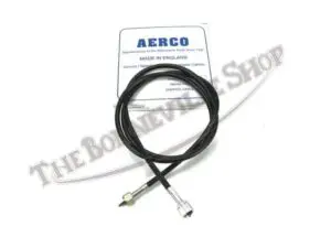 E TRIUMPH U K SPEEDOMETER SPEEDO CABLE FOOT INCHES