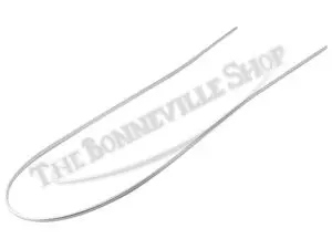 60 0696 01 Triumph Chrome Seat Cover Trim Strip 1968 74