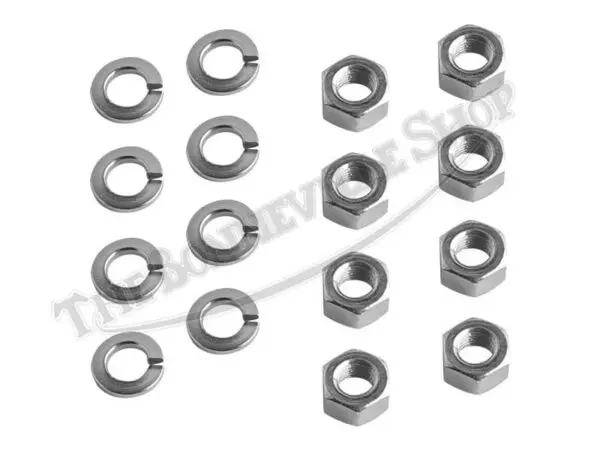 Fork Spindle Cap Nut & Washer Kit 14-0302 60-2428 D2428