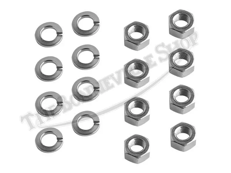 Fork Spindle Cap Nut & Washer Kit 14-0302 60-2428 D2428