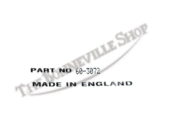TRIUMPH BSA O I F AIR CLEANER ELEMENTS NO PLATE U K