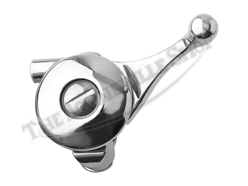 Magneto Choke Air Lever 60-3567 TRIUMPH BSA NORTON CHROME MAGNETO CHOKE AIR LEVER RH BALL END