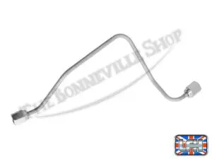 60 4179 02 Triumph 750 T140 Bonneville TR7 Tiger Upper Brake Pipe Between Yokes