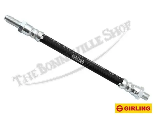 Triumph Rear Master Cylinder to Caliper Brake Hose 60-4617 01 Triumph Norton Genuine Girling 8 Inch Rear Master Cylinder to Caliper Brake Hose