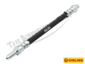 60 4617G 02 Triumph Norton Genuine Girling 8 Inch Rear Master Cylinder to Caliper Brake Hose