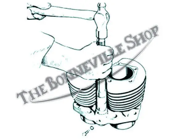 TRIUMPH TAPPET GUIDE BLOCK PUNCH BLACK