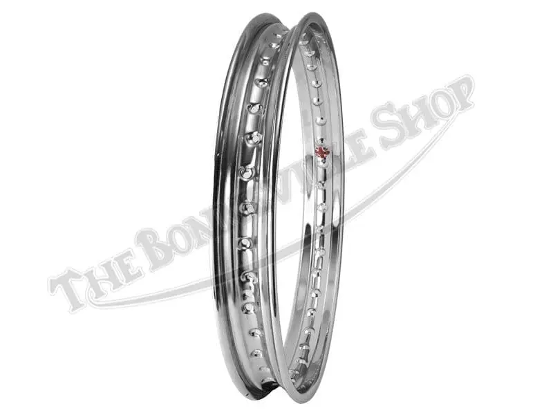 BSA A50 A65 19-inch British Chrome Rear Wheel Rim 65-6306 67-6005