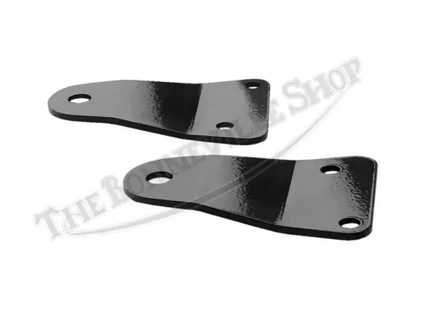 BSA A A Stock Muffler Silencer Bracket Pair