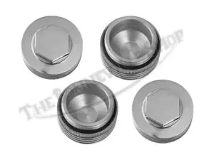 F TRIUMPH PRE UNIT TWIN CNC FINNED ALLOY ROCKER SET UP TO