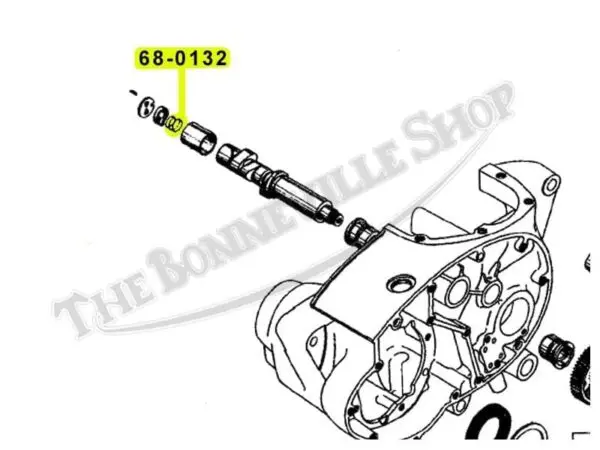 TRIUMPH CAM BREATHER SPRING